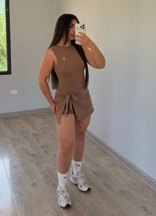 Vestido Lux Manga Corta