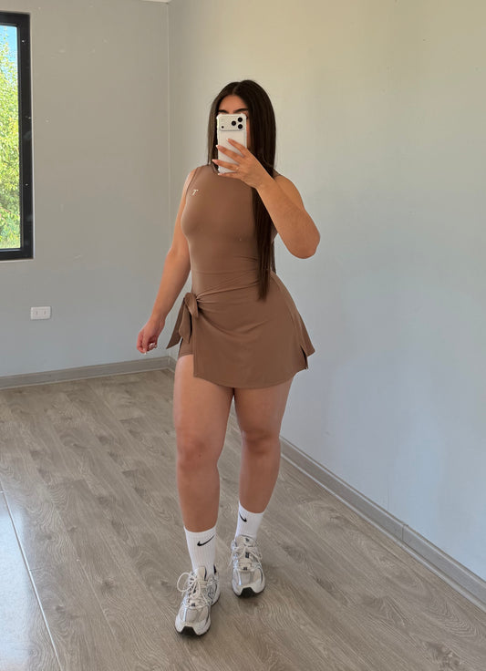 Vestido Lux Manga Corta